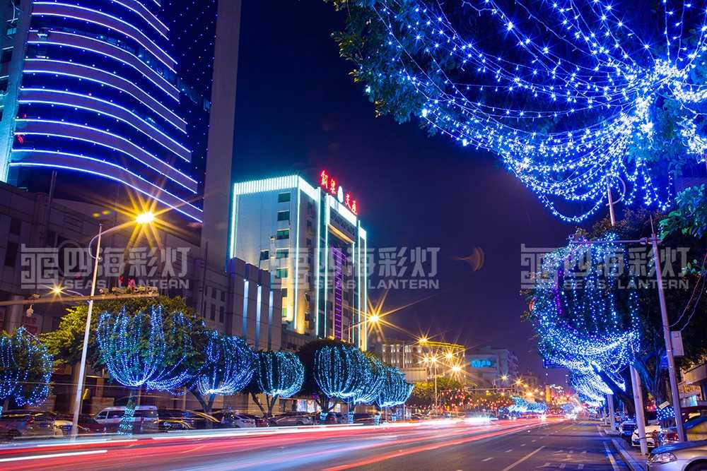 2019重庆黔江新春城市氛围亮化(图1)