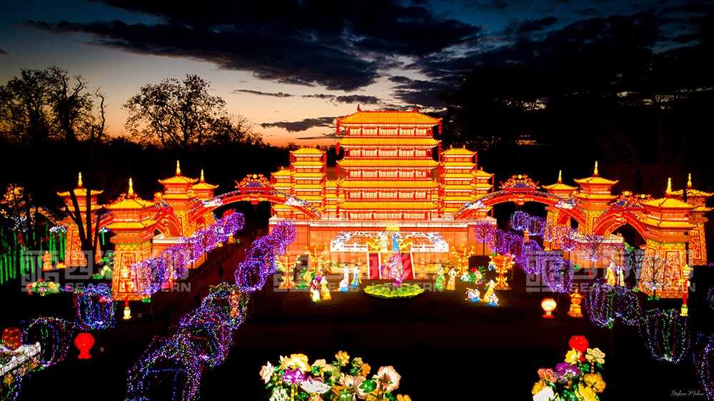 2016黔江新春灯会(图1)