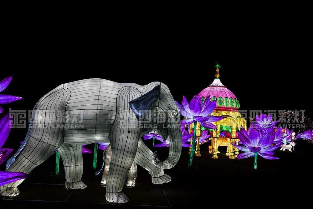 2015齐齐哈尔动物园新春灯会(图2)