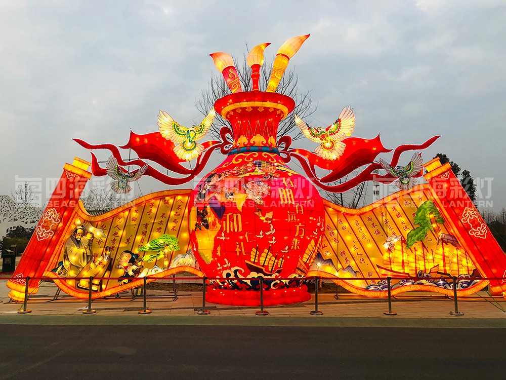 2019山西平遥迎春灯会(图1)