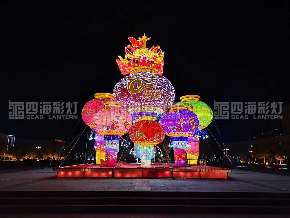 2019重庆安居古城新春灯会(图1)