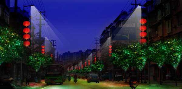 2013富顺春节亮化(图2)