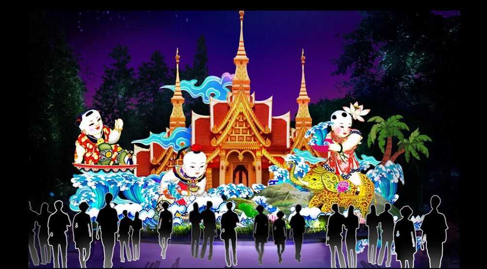 以灯为媒—中泰一家亲，四海彩灯走出国门(图4)