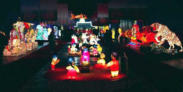 2004年韩国晋州南江流灯节(图4)