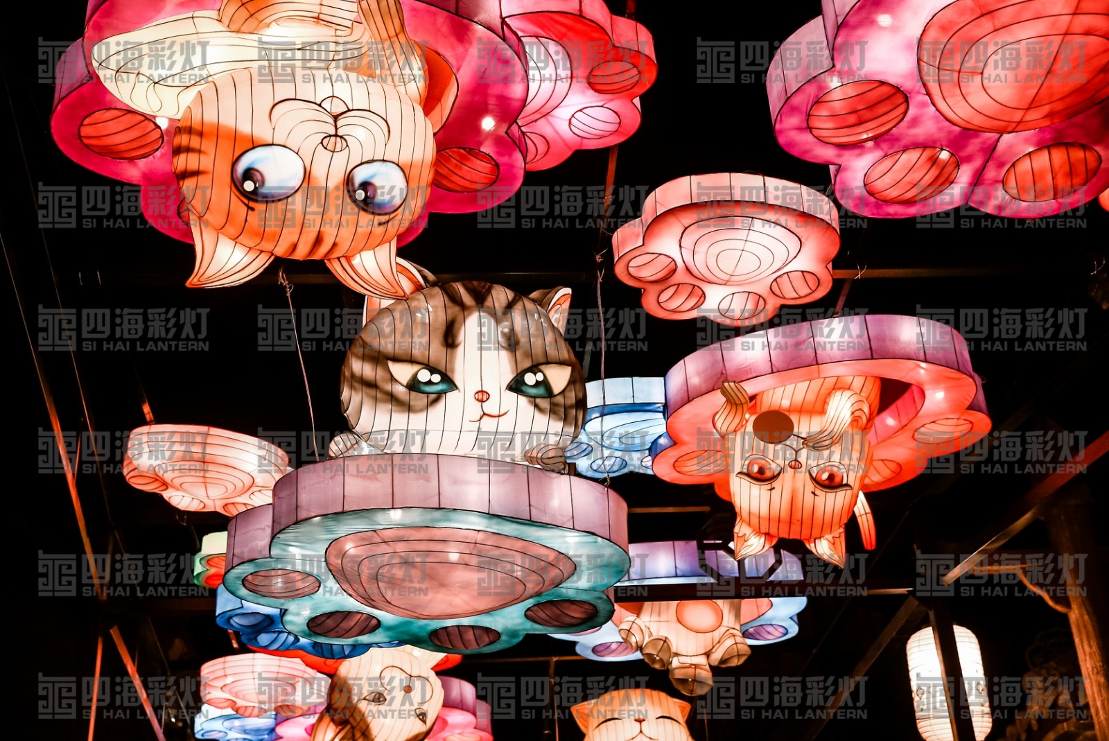 魔幻喵咪奇妙夜 ——2021年“喵小姐的星光派对”主题灯展(图5)