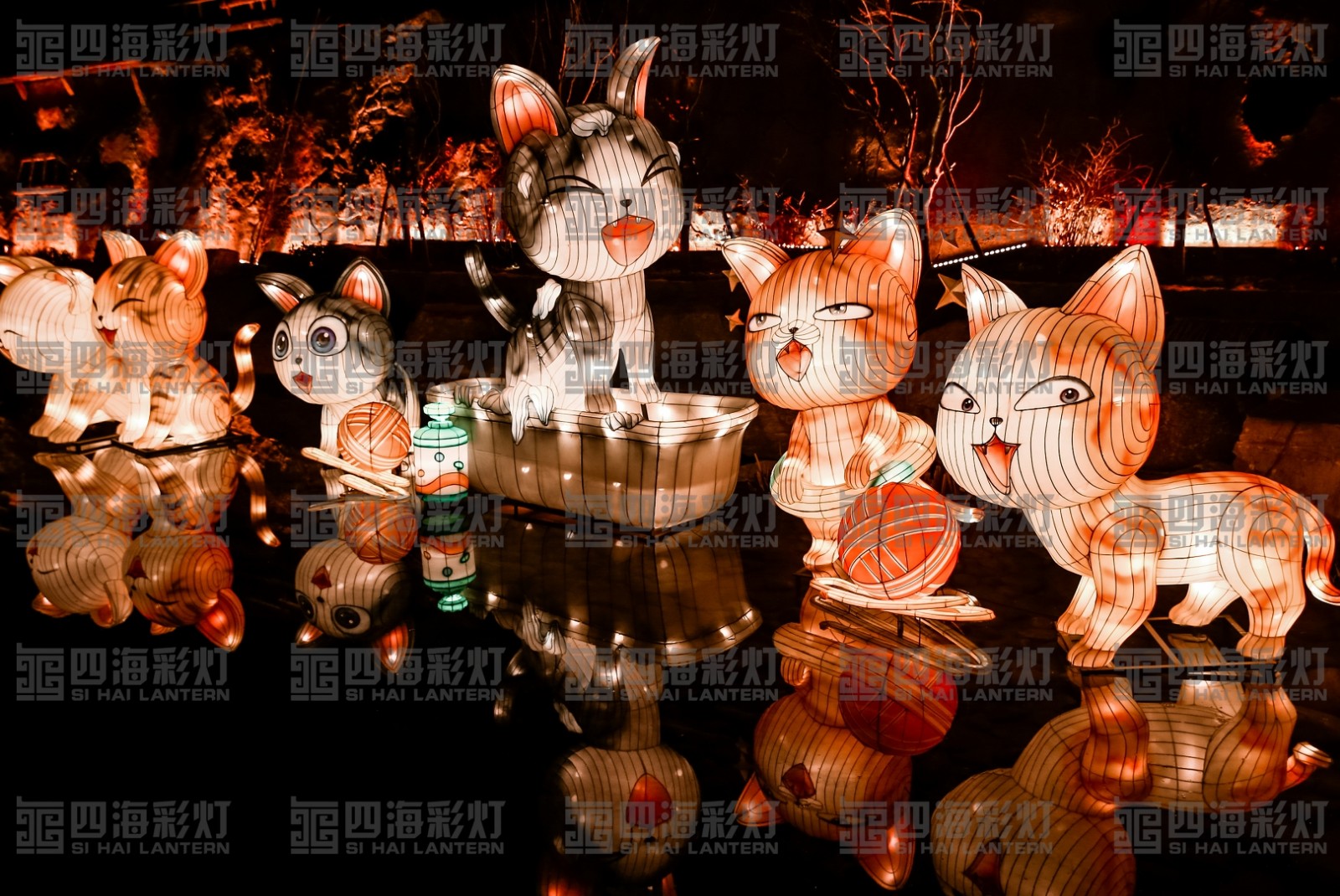 魔幻喵咪奇妙夜 ——2021年“喵小姐的星光派对”主题灯展(图6)