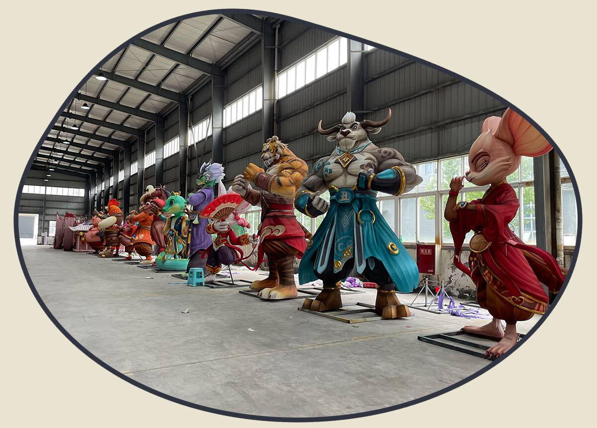 国潮设计新作：生肖彩灯艺术作品——功夫系列即将登场(图5)