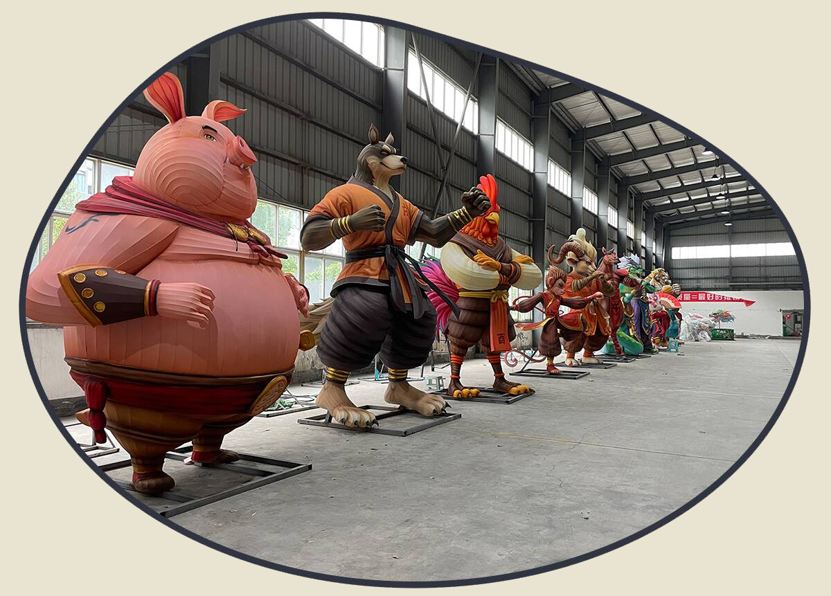 国潮设计新作：生肖彩灯艺术作品——功夫系列即将登场(图6)